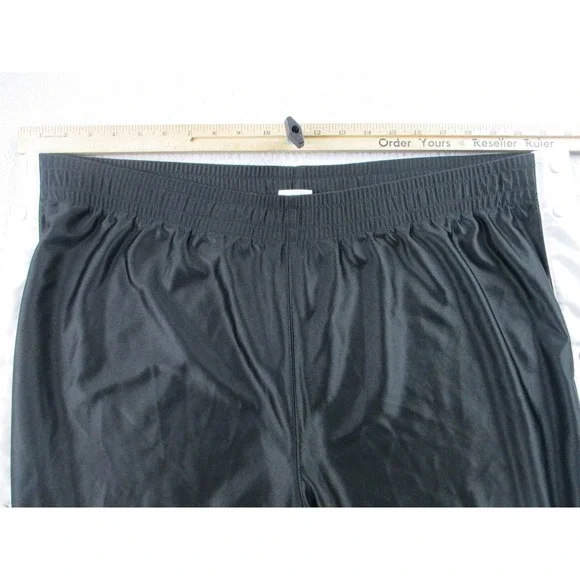 Nike Tearaway Snap Pants Mens 2XL Black White Swoosh‎ Track Athletic Vintage 90s